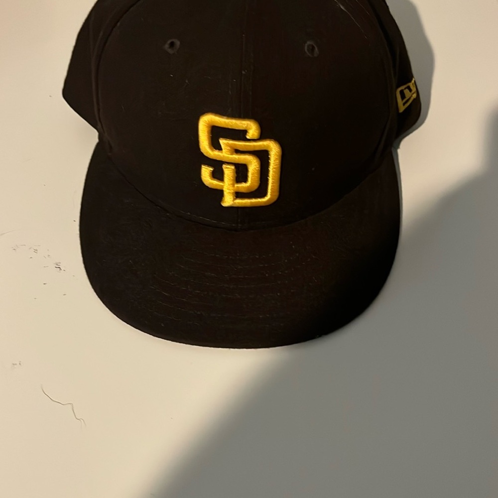 Black Cap with Yellow Logo